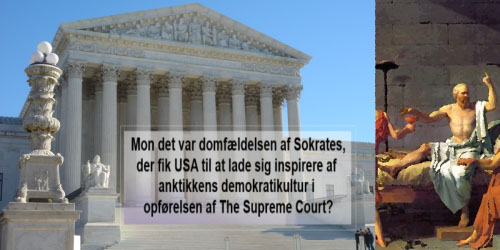 US Supreme Court og Sokrates i faengsel