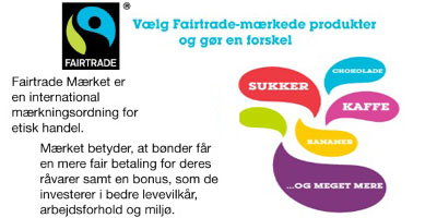 FairTrade logo med forklaring