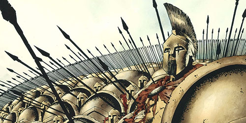 Miller 300 - Leonidas foran sine 300 spartanere